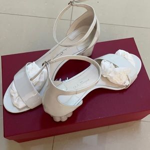 Salvatore Ferragamo Eraclea 5cm patent leather